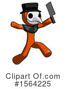 Orange Man Clipart #1564225 by Leo Blanchette
