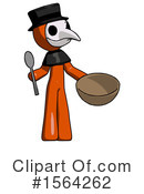Orange Man Clipart #1564262 by Leo Blanchette