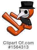 Orange Man Clipart #1564313 by Leo Blanchette