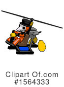 Orange Man Clipart #1564333 by Leo Blanchette