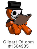 Orange Man Clipart #1564335 by Leo Blanchette