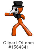 Orange Man Clipart #1564341 by Leo Blanchette