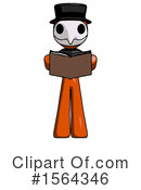 Orange Man Clipart #1564346 by Leo Blanchette