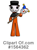 Orange Man Clipart #1564362 by Leo Blanchette