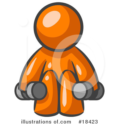 Exercise Clipart #18423 by Leo Blanchette