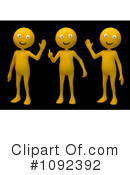 Orange People Clipart #1092392 by Mopic