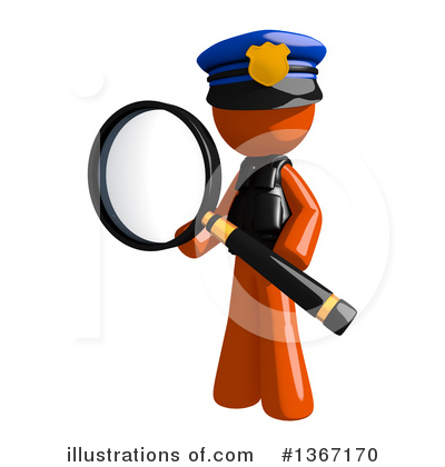 Police Man Clipart #1367170 by Leo Blanchette