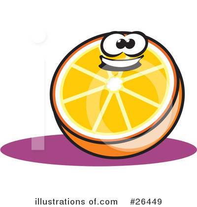 Royalty-Free (RF) Oranges Clipart Illustration by David Rey - Stock Sample #26449