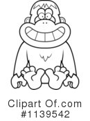 Orangutan Clipart #1139542 by Cory Thoman