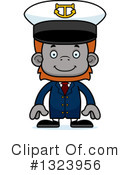 Orangutan Clipart #1323956 by Cory Thoman