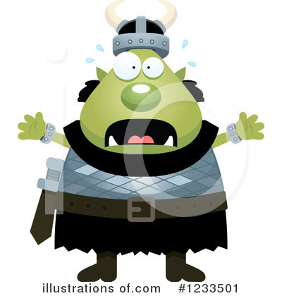 Royalty-Free (RF) Orc Clipart Illustration by Cory Thoman - Stock Sample #1233501