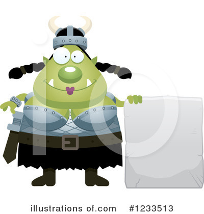 Royalty-Free (RF) Orc Clipart Illustration by Cory Thoman - Stock Sample #1233513