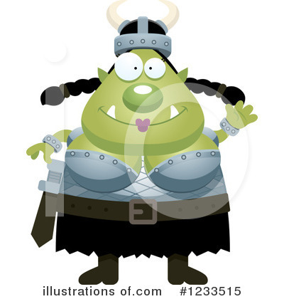 Royalty-Free (RF) Orc Clipart Illustration by Cory Thoman - Stock Sample #1233515