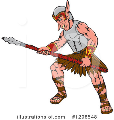 Royalty-Free (RF) Orc Clipart Illustration by patrimonio - Stock Sample #1298548