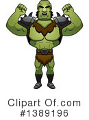 Orc Clipart #1389196 by Cory Thoman