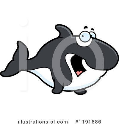 Royalty-Free (RF) Orca Clipart Illustration by Cory Thoman - Stock Sample #1191886