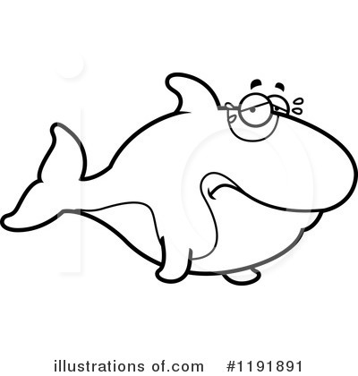 Royalty-Free (RF) Orca Clipart Illustration by Cory Thoman - Stock Sample #1191891
