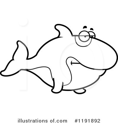 Royalty-Free (RF) Orca Clipart Illustration by Cory Thoman - Stock Sample #1191892