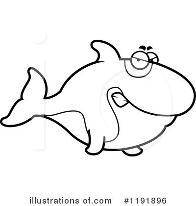 Royalty-Free (RF) Orca Clipart Illustration by Cory Thoman - Stock Sample #1191896