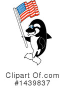 Orca Mascot Clipart #1439837 by Mascot Junction