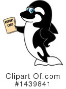 Orca Mascot Clipart #1439841 by Mascot Junction