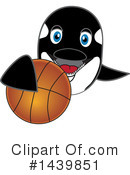 Orca Mascot Clipart #1439851 by Mascot Junction