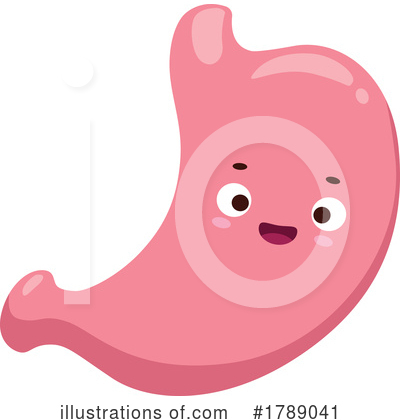 Stomach Clipart #1789041 by Vector Tradition SM