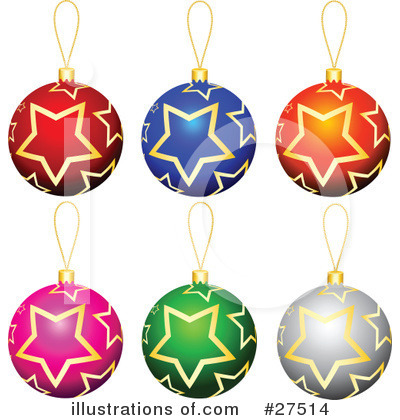 Royalty-Free (RF) Ornaments Clipart Illustration by KJ Pargeter - Stock Sample #27514