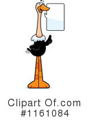 Ostrich Clipart #1161084 by Cory Thoman