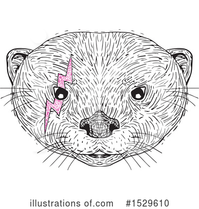 Royalty-Free (RF) Otter Clipart Illustration by patrimonio - Stock Sample #1529610