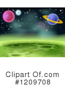 Outer Space Clipart #1209708 by AtStockIllustration