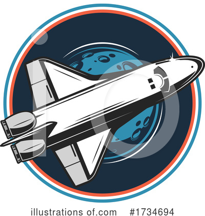 Royalty-Free (RF) Outer Space Clipart Illustration by Vector Tradition SM - Stock Sample #1734694