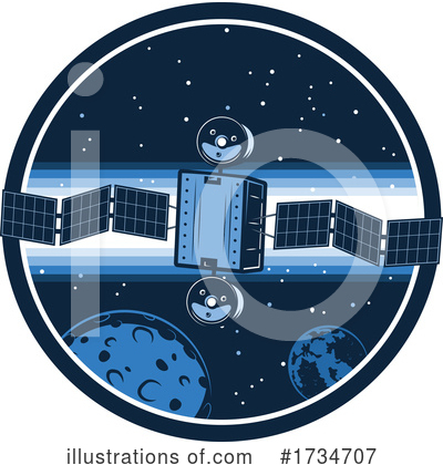 Royalty-Free (RF) Outer Space Clipart Illustration by Vector Tradition SM - Stock Sample #1734707