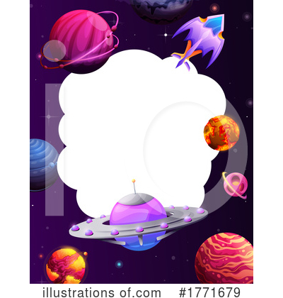 Royalty-Free (RF) Outer Space Clipart Illustration by Vector Tradition SM - Stock Sample #1771679