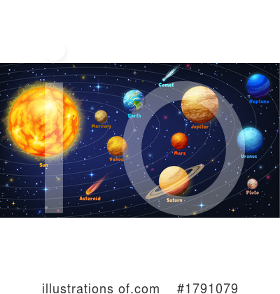 Royalty-Free (RF) Outer Space Clipart Illustration by Vector Tradition SM - Stock Sample #1791079