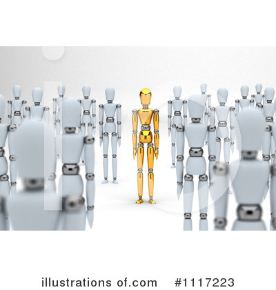 Standing Out Clipart #1117223 by stockillustrations