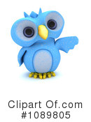 Owl Clipart #1089805 by KJ Pargeter