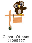 Owl Clipart #1095957 by KJ Pargeter