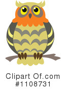 Owl Clipart #1108731 by Vector Tradition SM