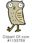 Owl Clipart #1133759 by lineartestpilot
