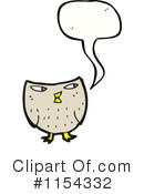 Owl Clipart #1154332 by lineartestpilot