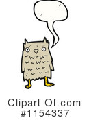 Owl Clipart #1154337 by lineartestpilot