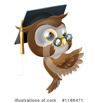 Royalty-Free (RF) Owl Clipart Illustration by AtStockIllustration - Stock Sample #1186471