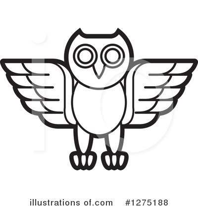 Royalty-Free (RF) Owl Clipart Illustration by Lal Perera - Stock Sample #1275188