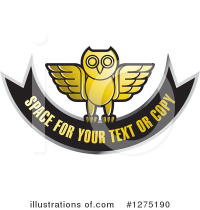 Royalty-Free (RF) Owl Clipart Illustration by Lal Perera - Stock Sample #1275190
