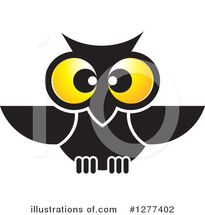 Royalty-Free (RF) Owl Clipart Illustration by Lal Perera - Stock Sample #1277402