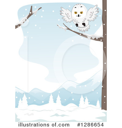 Snowing Clipart #1286654 by BNP Design Studio