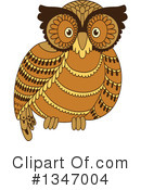 Owl Clipart #1347004 by Vector Tradition SM