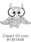 Owl Clipart #1351838 by Vector Tradition SM