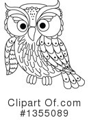 Owl Clipart #1355089 by Vector Tradition SM